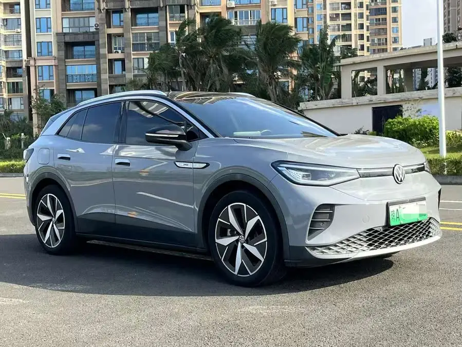 ID.4 CROZZ 2021 نسخة المدى الطويل PRO الدفع الثنائي