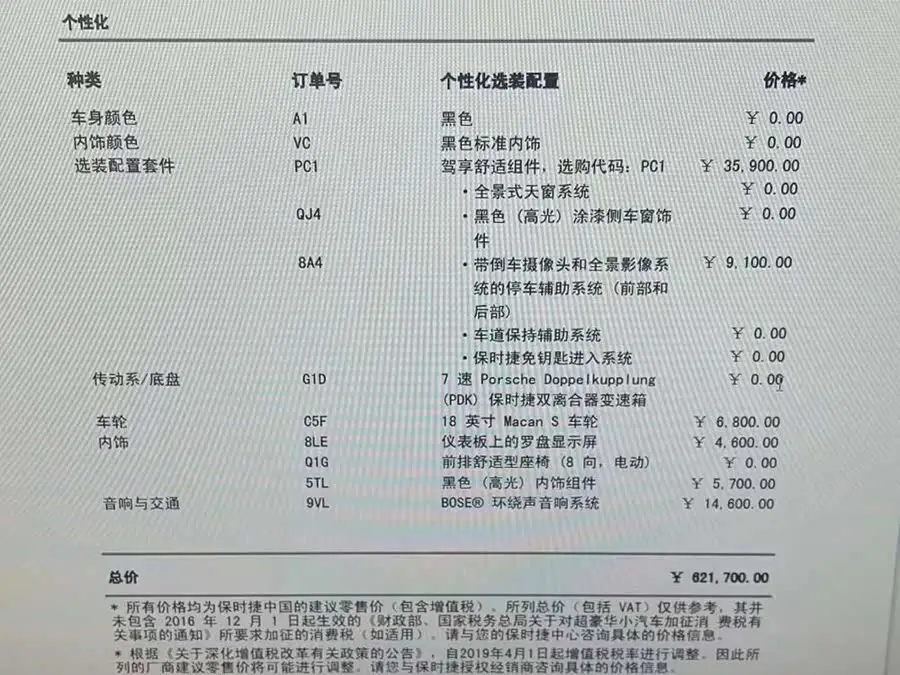 2021 Macan Macan 2.0T