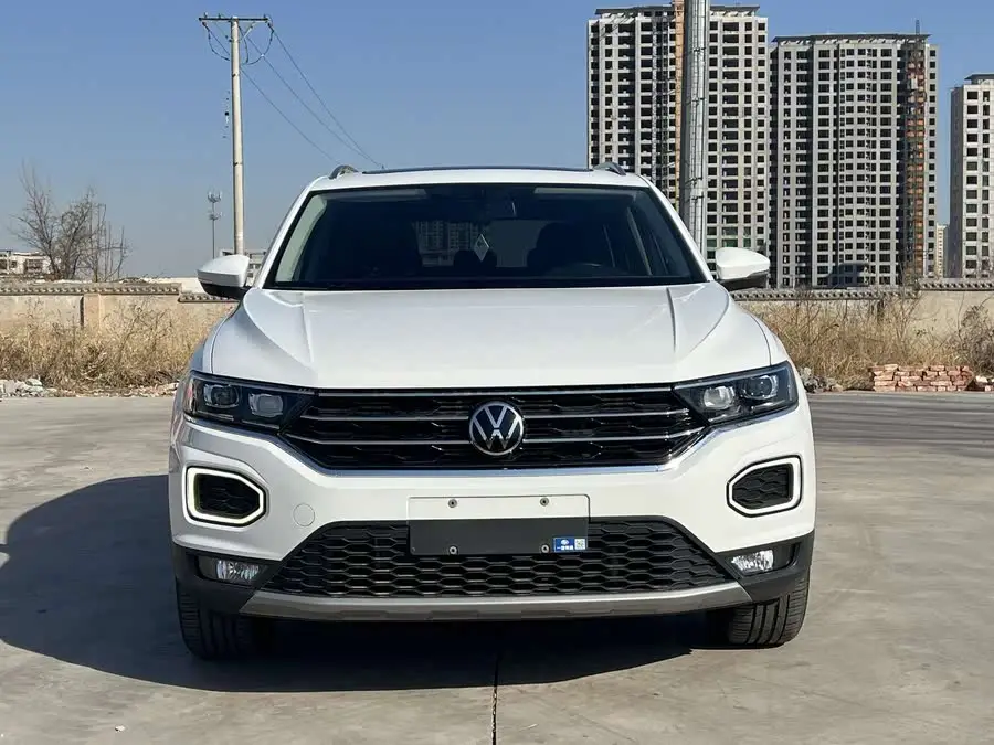 T-ROC 2021 طراز 280 TSI DSG دفع ثنائي نسخة الراحة والاتصال الذكي