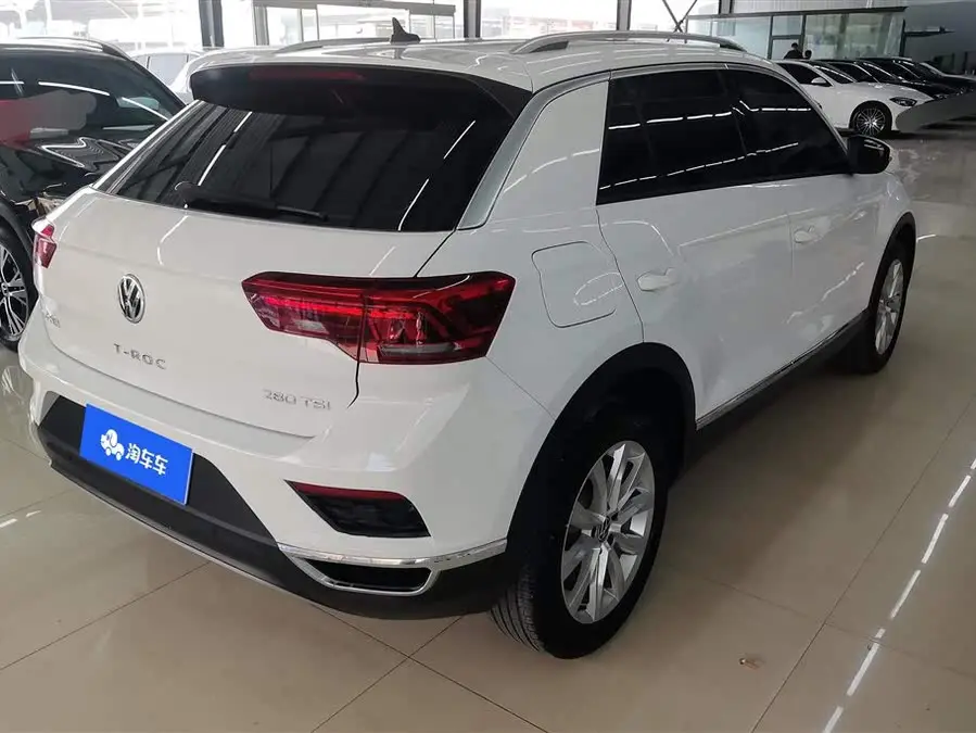 T-ROC 2021 تعديل 280TSI DSG دفع ثنائي النسخة النخبوية المتصلة ذكيًا