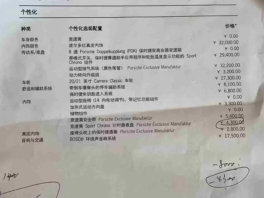 Porsche 911 2020 Carrera 3.0T