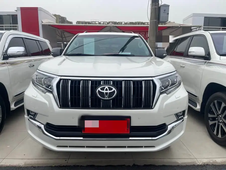 2019 تويوتا برادو 3.5 لتر أوتوماتيكي TX-L النسخة المميزة إطار احتياطي مثبت بالخلف