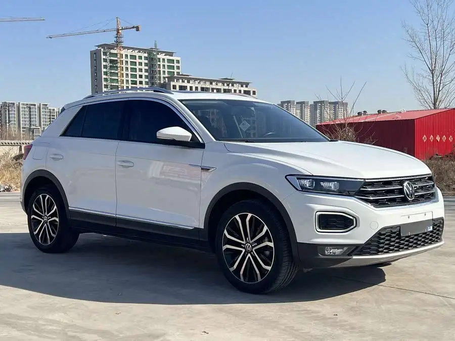 T-ROC 2021 طراز 280 TSI DSG دفع ثنائي نسخة الراحة والاتصال الذكي