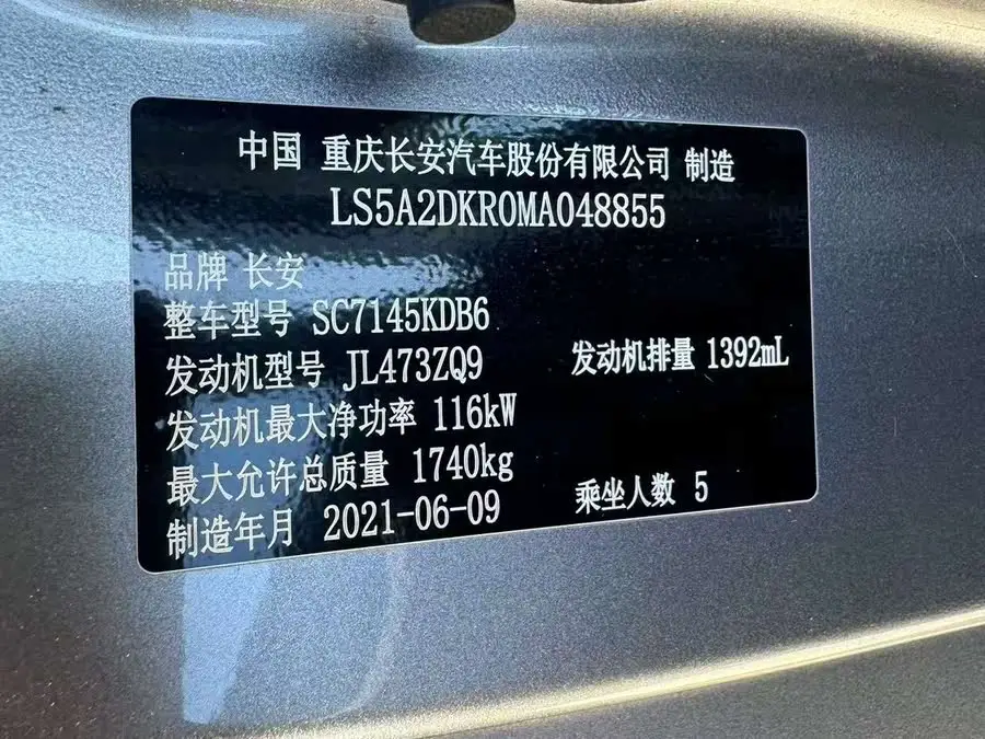 Yidong 2021 Plus Blue Whale NE 1.4T GDI DCT Premium