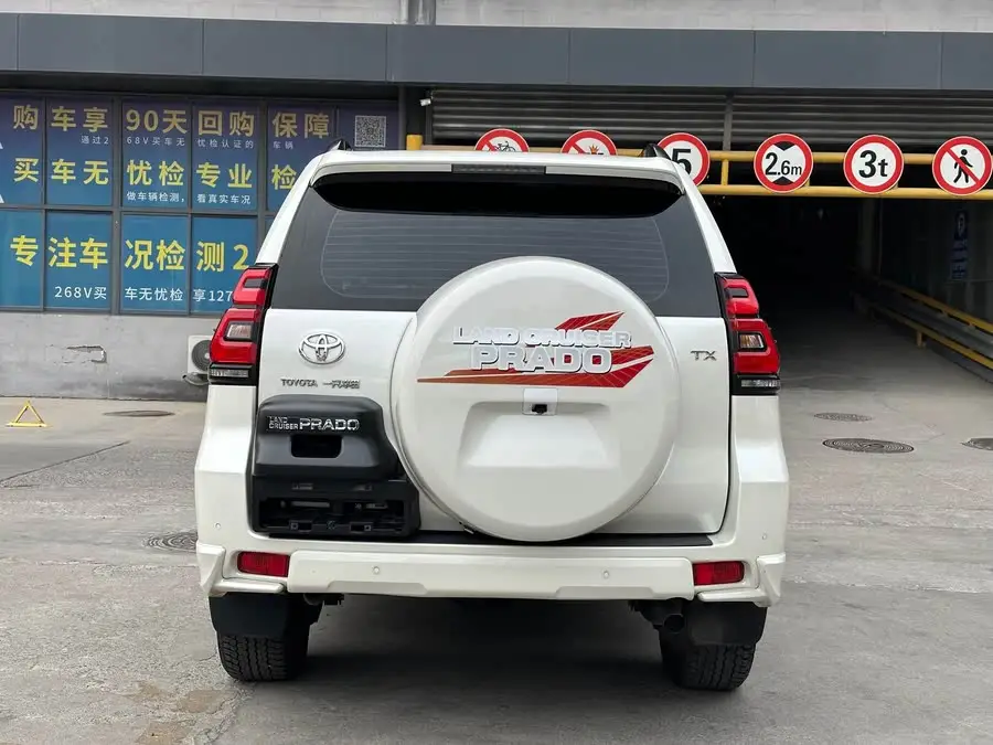 برادو 2019 3.5 لتر أوتوماتيكي TX-L الفاخر إصدار مع إطار احتياطي مثبت في الخلف