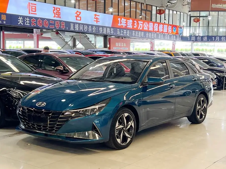 إيلانtra 2021 1.5 لتر CVT GLX النخبة