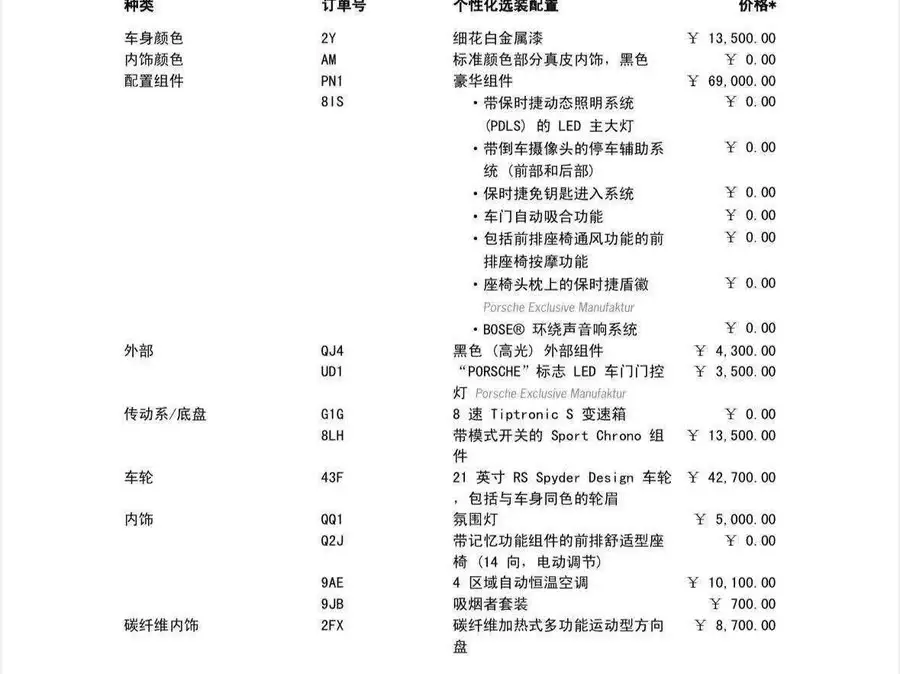 2019 Cayenne Cayenne 3.0T