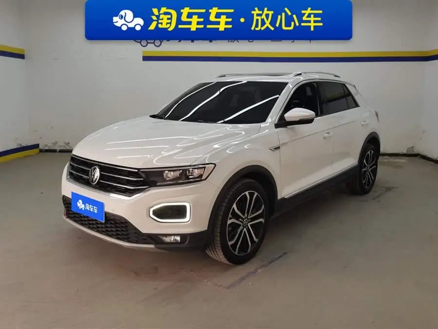 T-ROC 2021 الطراز المُعدل 280TSI DSG الدفع الرباعي الفاخر المتصل ذكيًا