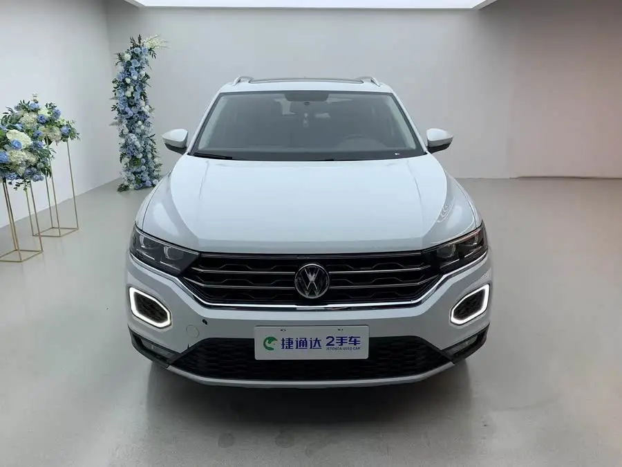 T-ROC 2021 280TSI DSG دفع ثنائي إصدار النخبة للاتصال الذكي