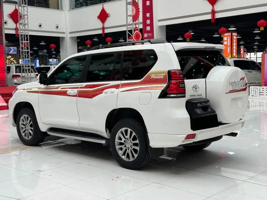 برادو 2019 3.5 لتر أوتوماتيكي TX-L النسخة المميزة الإضافية مع عجلة احتياطية مثبتة بالخلف