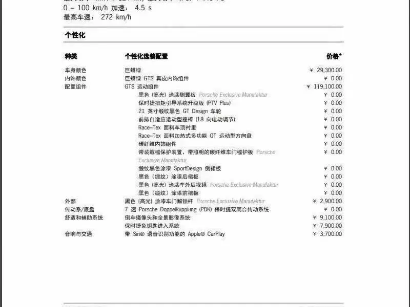 ماكان 2022 ماكان GTS 2.9T