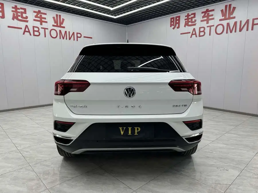 T-ROC 2021 طراز 280 TSI DSG دفع ثنائي نسخة الراحة والاتصال الذكي