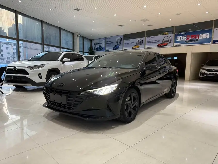 إيلانتر 2022 1.5 لتر CVT LUX إصدار الفارس الأسود المحدود