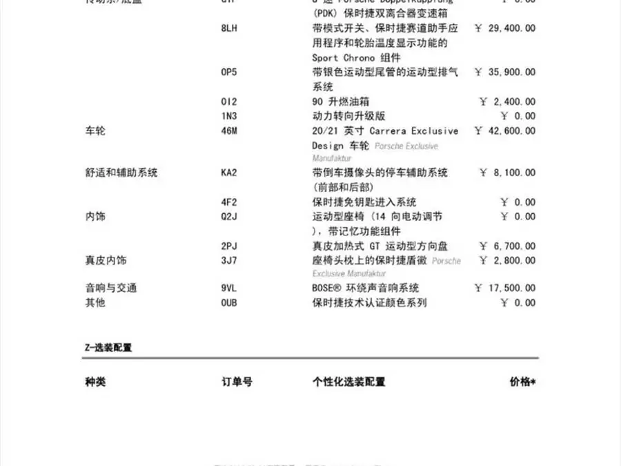 Porsche 911 2022 Carrera 3.0T