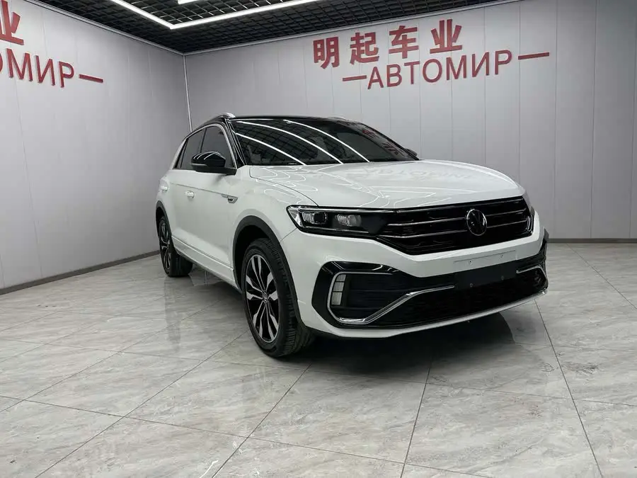 T-ROC 2021 نموذج تجديد 280TSI DSG دفع ثنائي R-Line Pro إصدار الاتصال الذكي