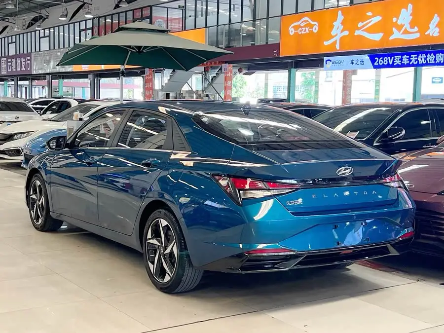 إيلانtra 2021 1.5 لتر CVT GLX النخبة