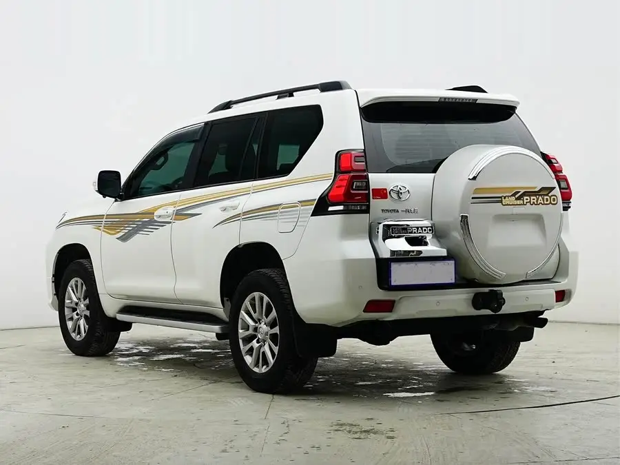 برادو 2018 3.5 لتر أوتوماتيكي TX-L مع إطار احتياطي خلفي