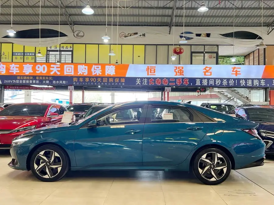 إيلانtra 2021 1.5 لتر CVT GLX النخبة