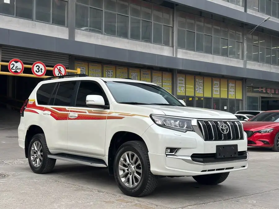 برادو 2019 3.5 لتر أوتوماتيكي TX-L الفاخر إصدار مع إطار احتياطي مثبت في الخلف