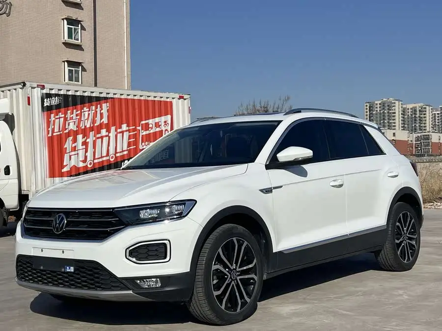 T-ROC 2021 طراز 280 TSI DSG دفع ثنائي نسخة الراحة والاتصال الذكي