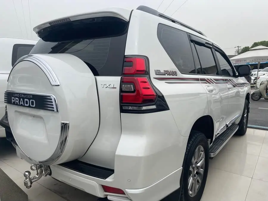 2019 تويوتا برادو 3.5 لتر أوتوماتيكي TX-L النسخة المميزة إطار احتياطي مثبت بالخلف