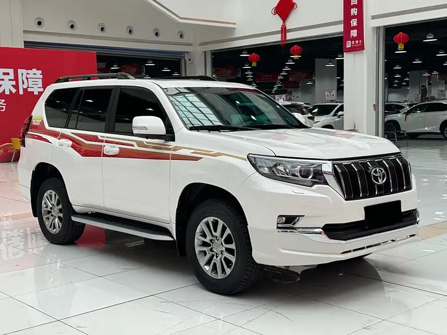 برادو 2019 3.5 لتر أوتوماتيكي TX-L النسخة المميزة الإضافية مع عجلة احتياطية مثبتة بالخلف