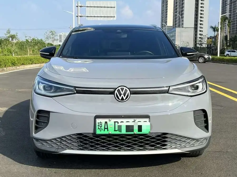 ID.4 CROZZ 2021 نسخة المدى الطويل PRO الدفع الثنائي