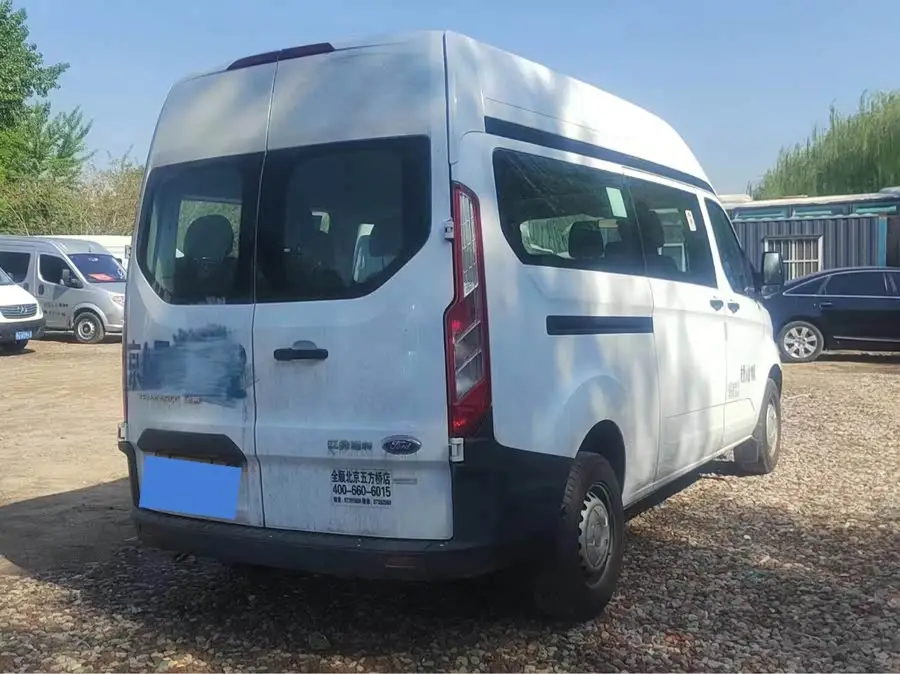 فورد ترانزيت 2020 2.0T بنزين للأعمال السفرية قاعدة عجلات متوسطة سقف متوسط 10-12 مقعد معيار VI