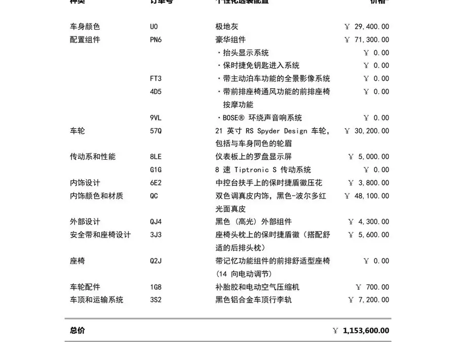 2024 Cayenne Cayenne 3.0T