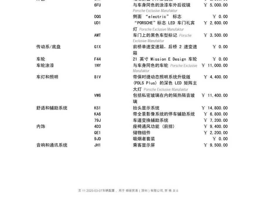 2022 Taycan Facelift Taycan Turbo S