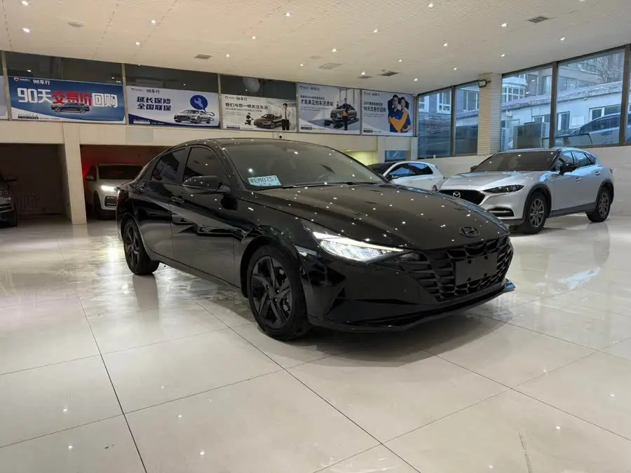 إيلانتر 2022 1.5 لتر CVT LUX إصدار الفارس الأسود المحدود