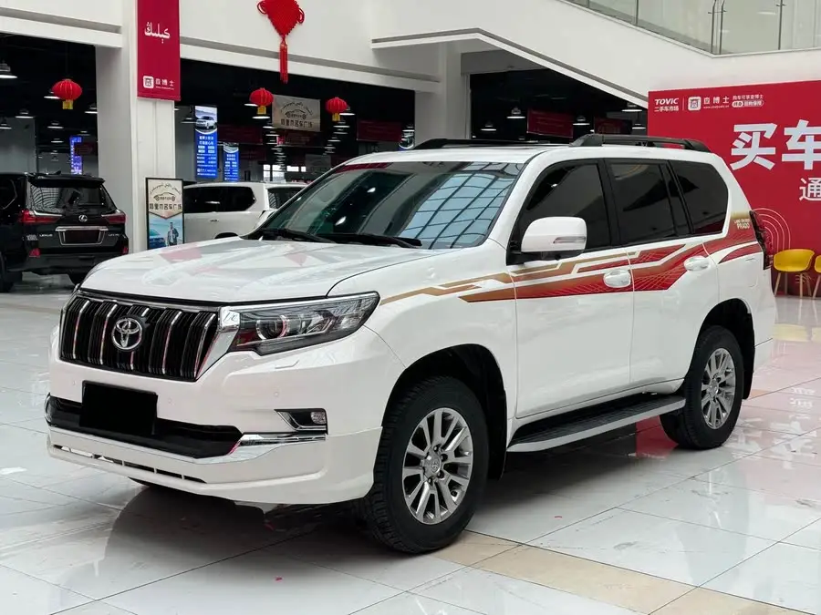 برادو 2019 3.5 لتر أوتوماتيكي TX-L النسخة المميزة الإضافية مع عجلة احتياطية مثبتة بالخلف