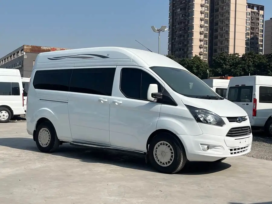 Ford Transit 2019 2.0T Diesel Commercial Travel Model Mid-wheelbase Medium-roof 9-seater National VI