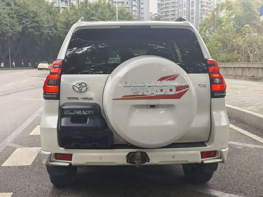 برادو 2019 3.5 لتر أوتوماتيكي TX-L النسخة المميزة مع إطار احتياطي مثبت من الخلف