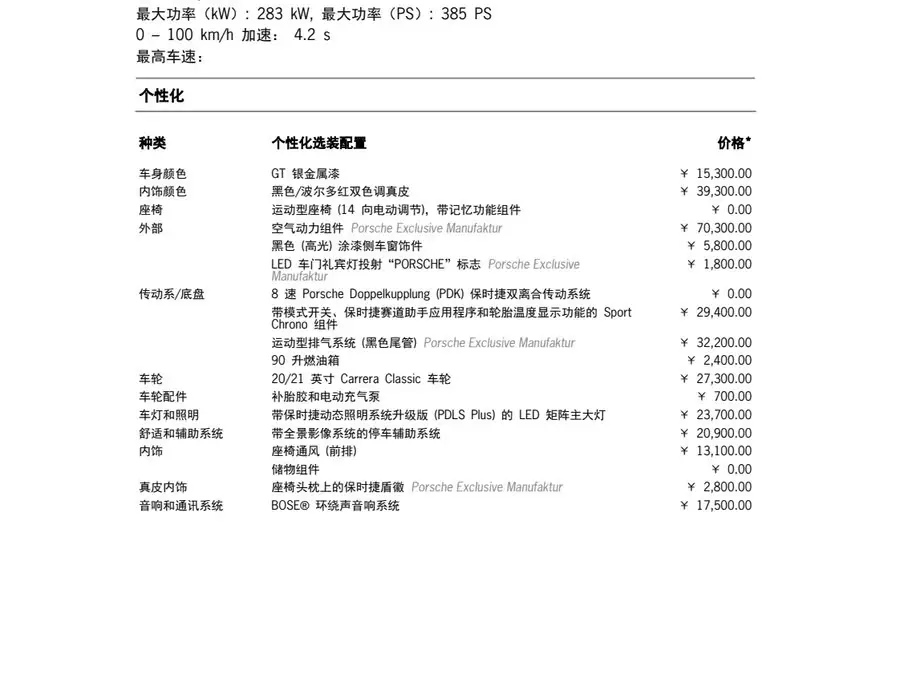 بورش 911 2023 كاريرا 3.0T