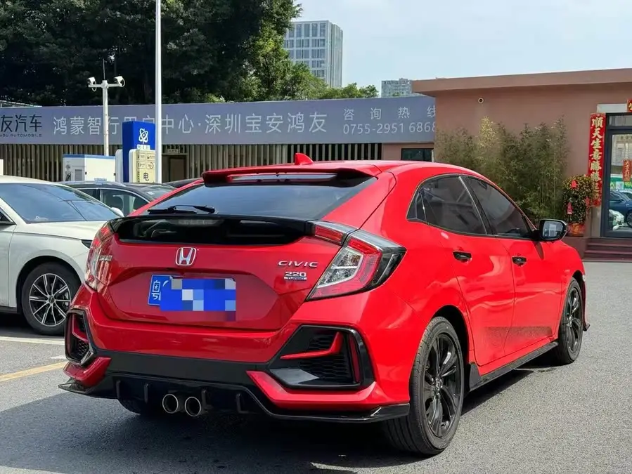 سيفيك 2021 هاتشباك 220تيربو CVT تحكم رائع